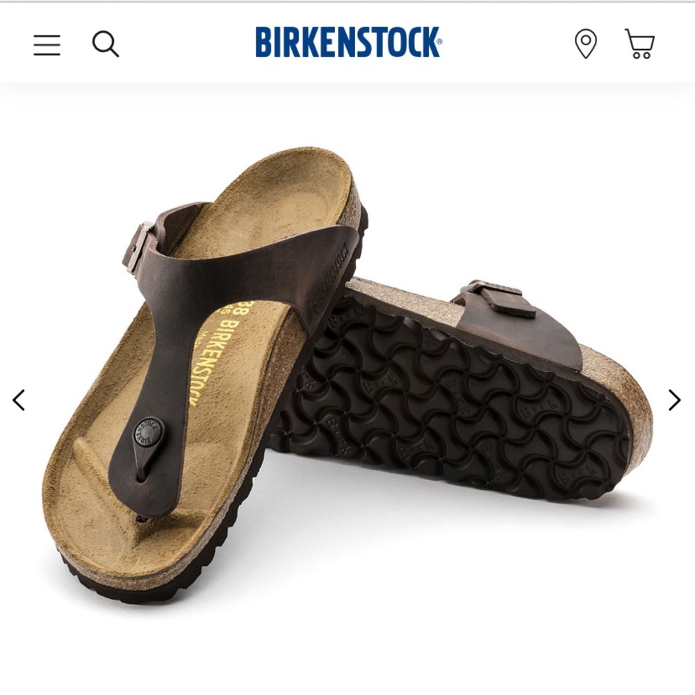 Birkenstock Gizeh Sandals, new in box